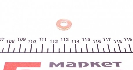 Уплотнительное кольцо форсунки Bosch, VDO 7,2 x 16 x 1,5 Ford, PSA ELRING 182350 (фото 1)