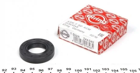 Сальник 21.9x40x8 валу КПП перед LT>95 ELRING 244040