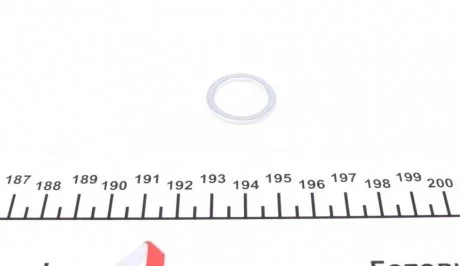 Кільце ущільнювача пробки піддону VOLVO 18X24X1,5 DIN 7603 / AL A ELRING 247804