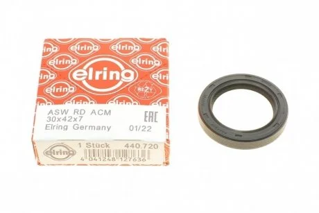 Сальник 30X42X7 ASW RD ACM ELRING 440720