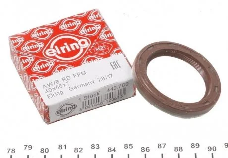 Сальник коленвала ELRING 440.760
