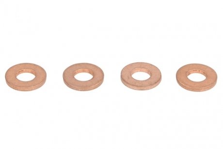 Уплотнительное кольцо форсунки Bosch 7,3 x 16 x 2 Fiat, Opel, PSA ELRING 569370 (фото 1)