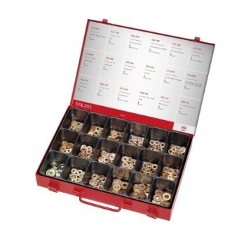 Комплект кілець ущільнювачів, клапанна форсунка ELRING 576.251 (фото 1)