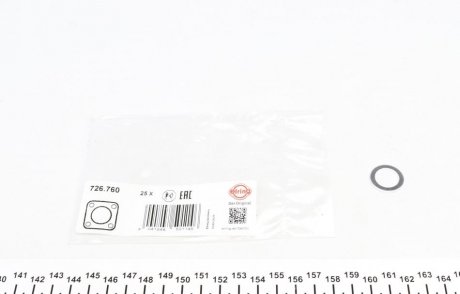 Кольцо масляной пробки HUNDAI / KIA 2,5 02 - ELRING 726760 (фото 1)