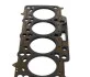 Прокладка головки блока цилиндров VW Caddy 1,6TDI 10- (1,55mm) ELRING 732090 (фото 2)