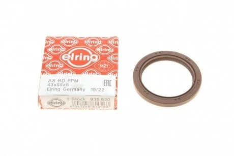 Сальник коленвала ELRING 935630