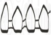 Прокладка колектора впускного ELRING 947.790 (фото 1)