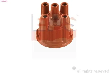Кришка трамблера (без штирів) Bmw 316-520 -80// VW -83 EPS 1.306.079