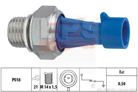 Датчик давления масла Citroen Jumper Peugeot Boxer 3.0D / HDi 04 EPS 1.800.143 (фото 1)