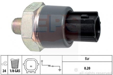 Датчики давления масла Nissan Note / Murano / Renault Master 08- EPS 1.800.166 (фото 1)