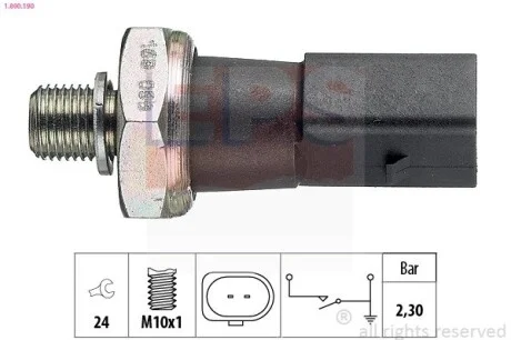 Датчик давления масла Audi A4, A6, A8 VW Touareg 2.7TDI / 3.0TDI / 4.2TDI 06.07- EPS 1.800.190