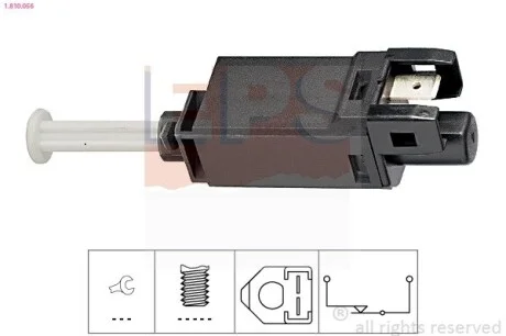 Выключатель стоп-сигнала Seat Toledo / VW Passat / Polo / Golf II 83- EPS 1.810.056