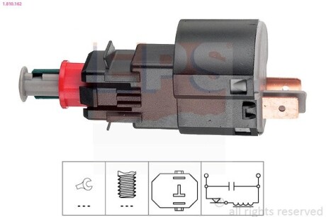Датчик стоп-сигнала Opel Omega B 2.0-3.0 94-01 EPS 1.810.162