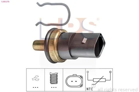Датчик температуры VW Polo / Passat / Transporter 1.4 / 1.6 2001- EPS 1.830.278