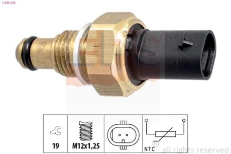 Датчик темпер MB C / E class 2.0 / 2.2 / 2.5 CDI, 07- EPS 1.830.338