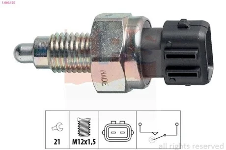 Переключатель света заднего хода VW Golf, Polo 89-T2 91- EPS 1.860.125