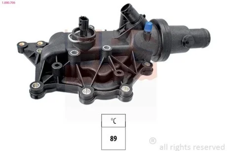 Термостат 89 ° C Renault Clio / Fluence / Laguna / Megane / Modus / Scenic 03- EPS 1.880.706 (фото 1)