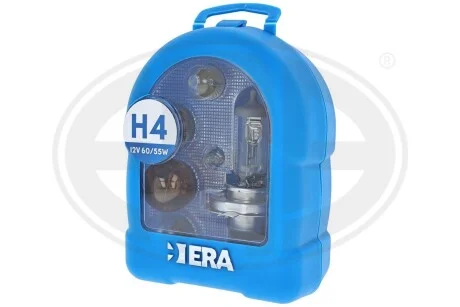 Автомобільна лампа SPAREKIT H4 12V EMERGENCY KIT ERA E054KT (фото 1)