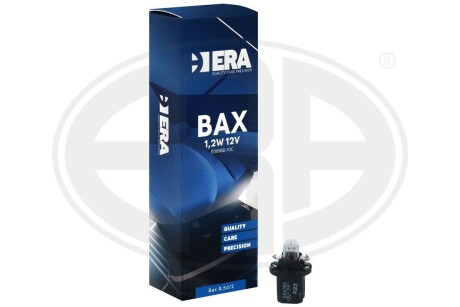 Автомобільна лампа BAX B8.5d2 12V 1.2W BLACK ERA E069SD-10C