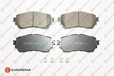 Колодки гальмівні дискові, к-кт Eurorepar 1639382280