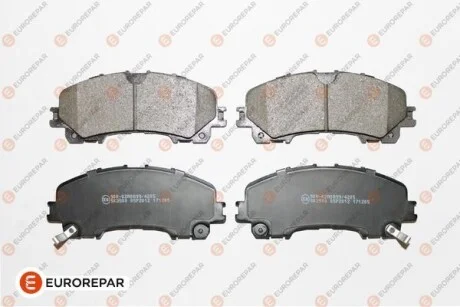 Колодки гальмівні дискові Eurorepar 1675996380