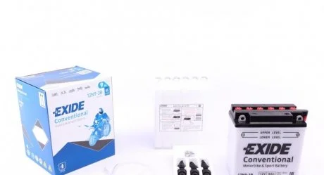 Аккумулятор 9Ач-12В (135х75х)139) R, EN85 EXIDE 12N9-3B