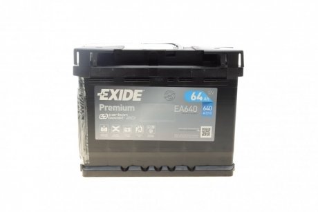 Акумулятор EXIDE EA640 (фото 1)