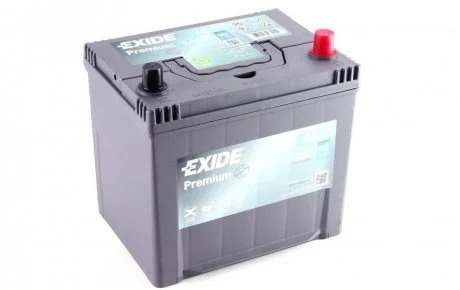 Акумулятор 65Ah-12v Exide PREMIUM (230х173х222), R, EN580, Азія (тип кріплення Korean B1) EXIDE EA654