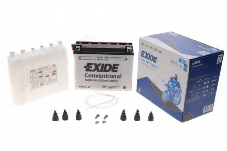 Аккумулятор 16Ач-12В (205x70x162) R, EN175 EXIDE EB16AL-A2