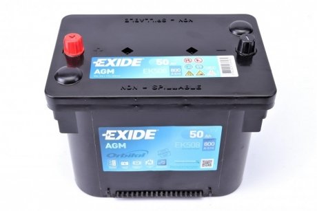 Акумуляторна батарея EXIDE EK508 (фото 1)