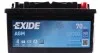 Аккумулятор AGM 70 AH EXIDE EK700 (фото 2)