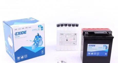 Фото 1 - акумулятор 6Ah-12v AGM (113х70х130) R, EN100 EXIDE ETX7L-BS Акумулятор 6Ah-12v AGM (113х70х130) R, EN100 EXIDE ETX7L-BS (фото 1)