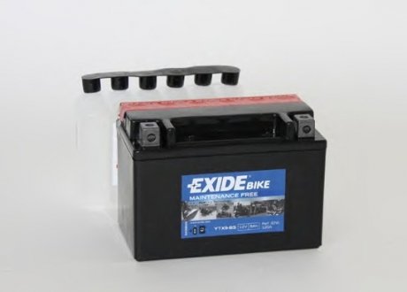 Акумулятор EXIDE YTX9BS (фото 1)