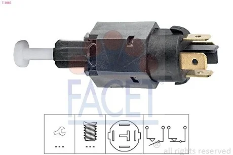 Датчик включения стоп-сигнала FACET 7.1065