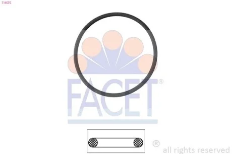 Прокладка термостату FACET 7.9575