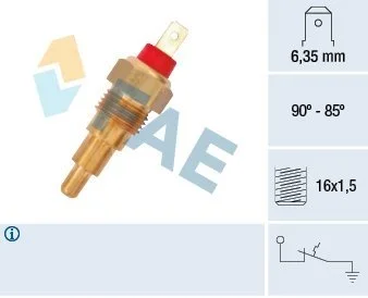 Термові вимикач вентилятора FAE 37620