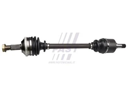 Полуось левая L: 650.0 / A: 27 / D: 24 / ABS: 48 Fiat Scudo 1.9TD 96-, Citroen Jumpy / Peugeot Expert 1.9TD / 2.0HDI 94- FAST FT27107