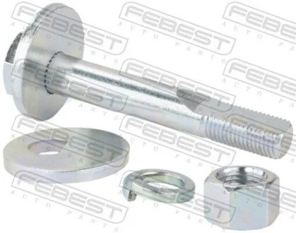 Болт з ексцентриком ремкомплект (болт, шайба, гровер, гайка) FEBEST 2229002KIT