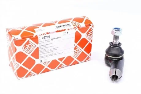Наконечник рульової тяги AUDI 100 82- перед права сторона FEBI BILSTEIN 02280