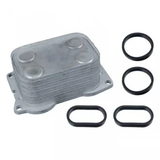 Масляний радіатор CITROEN C4, C4 GRAND PICASSO I, C4 I, C4 II, C4 PICASSO I, C5 II, C5 III, C5 II/KOMBI, C8, DS4, DS5, JUMPY I, JUMPY II FIAT SCUDO, ULYSSE FORD C-MAX 2.0/2.0D/2.0DH 10.99- FEBI BILSTEIN 107180
