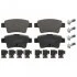 Комплект гальмівних колодок задн, ABARTH GRANDE PUNTO FIAT GRANDE PUNTO OPEL COMBO, COMBO TOUR, CORSA C, CORSA D 1.0-1.9D 07.04- FEBI BILSTEIN 16880 (фото 1)