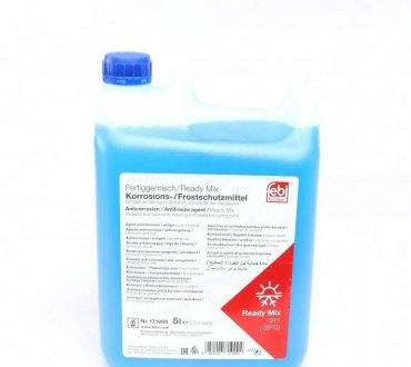 Антифриз синій G11 (-35°C "Ready Mix) - "готовий до застосування 5L FEBI BILSTEIN 171999 (фото 1)