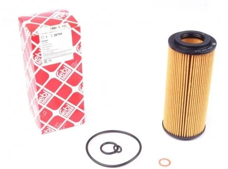 Фільтр масляний BMW 2.5-3.0 D 02-12 (вир-во FEBI) FEBI BILSTEIN 26704