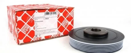 Шкив помпы CITROEN / FIAT / PEUGEOT Berlingo / C5 / C8 / Jumpy / Scudo / Expert / Partner 1,9-2,2D 96 - FEBI BILSTEIN 26922