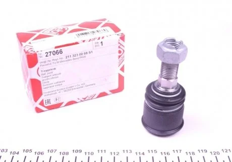 Кульова опора нижня MB CLS (C219), E T-MODEL (S211), E (W211), S (W220), SL (R129), SL (R230), SL (R231) 1.8-6.2 10.01-01.12 FEBI BILSTEIN 27066