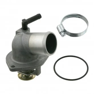 Термостат системи охолодження (92°C, в корпусі) CHEVROLET LACETTI OPEL ASTRA F, ASTRA F CLASSIC, ASTRA G, ASTRA G CLASSIC, ASTRA G/KOMBI, COMBO TOUR, COMBO/MINIVAN, CORSA B, CORSA C 1.4-1.8 07.94- FEBI BILSTEIN 27869