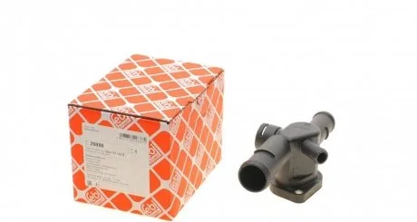 Флянец системы охлаждения AUDI / SKODA / VW A3 / Octavia / Golf / Jetta 1,6L 04 - FEBI BILSTEIN 29888