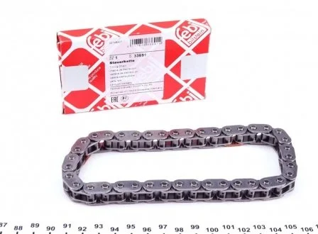 Цепь ГРМ CITROEN / FIAT / FORD / MAZDA / MITSUBISHI / PEUGEOT / VOLVO FEBI BILSTEIN 33691