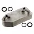 Масляний радіатор AUDI A3 SEAT CORDOBA, CORDOBA VARIO, CORDOBA VARIO/KOMBI, IBIZA II, LEON, TOLEDO II SKODA OCTAVIA I, OCTAVIA I/KOMBI VW BORA, BORA I, CALIFORNIA T4 CAMPER 1.0-3.2 08.88-12.13 FEBI BILSTEIN 33837 (фото 1)