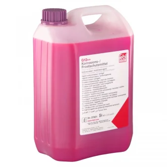 Концентрат антифризу (тип охолоджувача G12++) (60L, 1:1=-36°C), Si-OAT, фіолетовий, включає: моно-етиленгліколь MERCEDES A (V177), A (W176), A (W177), AMG GT (C190), AMG GT (C192) 1.0-Electric FEBI BILSTEIN 37402